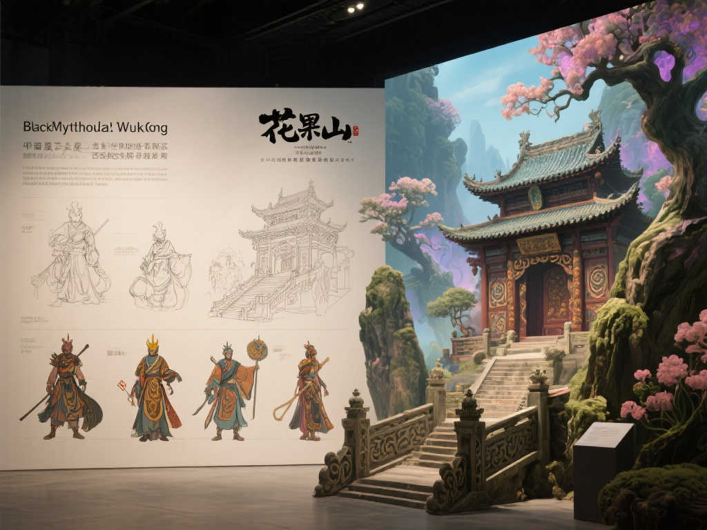 《黑神话》艺术展揭秘:海量设定图与未采用设计稿曝光! 《黑神话》艺术展揭秘:海量设定图与未采用设计稿曝光!